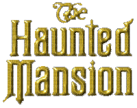 Kaz_Creations Logo Text Haunted Mansion - GIF เคลื่อนไหวฟรี