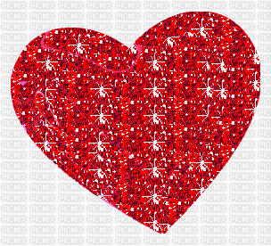 Coeur rouge - GIF animate gratis