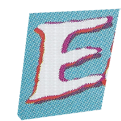 E Letter - Darmowy animowany GIF