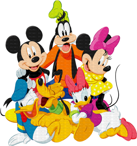 mickey minnie and friends - ilmainen png