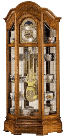 Hutch Cabinet Curio - Free PNG