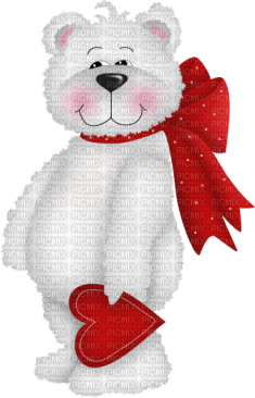 Kaz_Creations Cute Teddy Valentine Love - PNG gratuit