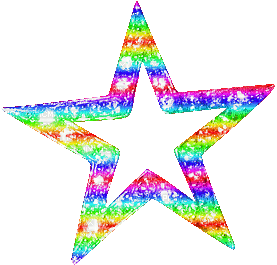 Animated.Star.Rainbow - KittyKatLuv65 - Darmowy animowany GIF