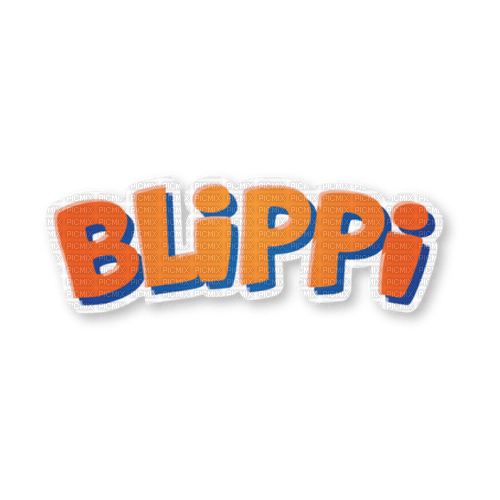 Blippi text - безплатен png