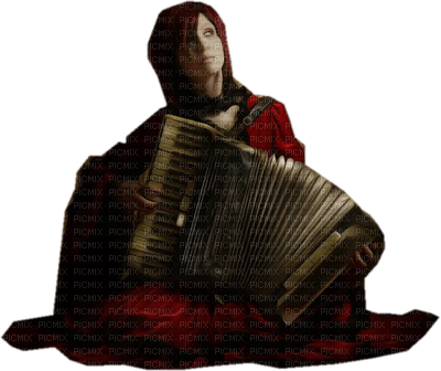 femme accordéoniste.Cheyenne63 - ücretsiz png