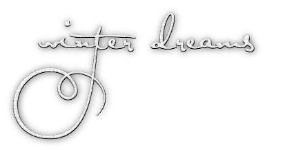soave text winter dreams white - PNG gratuit
