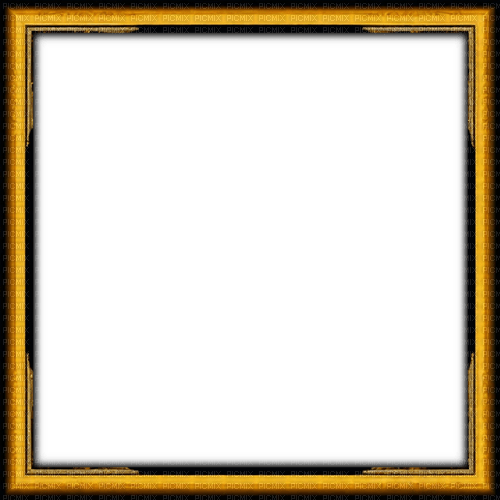 ♡§m3§♡ hard gold abstract frame border - Free PNG