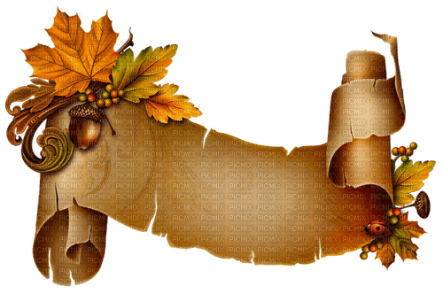 autumn deco by nataliplus - zadarmo png