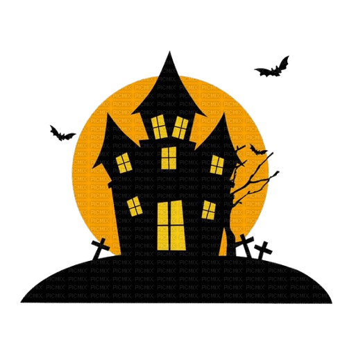 Halloween, Haus, - png ฟรี