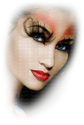 Kaz_Creations Woman Femme Face - PNG gratuit