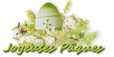 patymirabelle joyeuses pâques - PNG gratuit