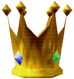 crown king glitter jewelry - Gratis animerad GIF
