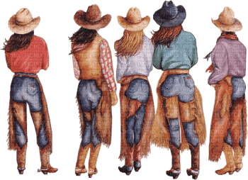 cowgirls - png grátis