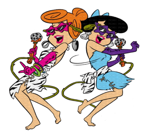 Wilma and Betty - 免费PNG