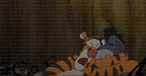✶ Tigger & Eeyore {by Merishy} ✶ - Ilmainen animoitu GIF