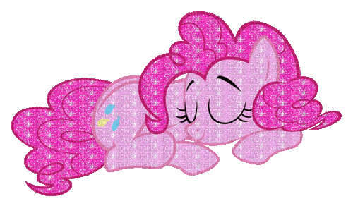 Pinkie Sleep - Gratis geanimeerde GIF