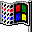 Windows logo flag - Zdarma animovaný GIF