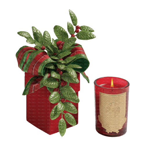 gala Christmas candle - Free PNG