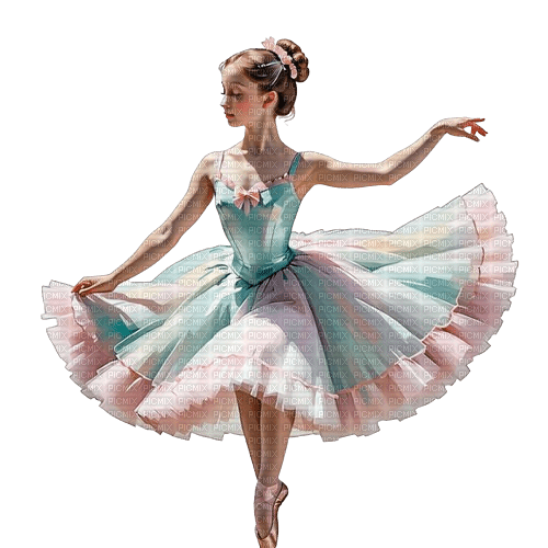 springtimes girl ballerina - darmowe png
