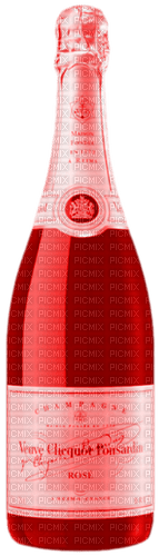 Champagne.Bottle.Red - zadarmo png
