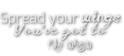 ..:::Text-Spread your wings:::.. - png gratis