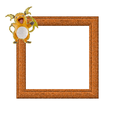 Small Orange Frame - Zdarma animovaný GIF