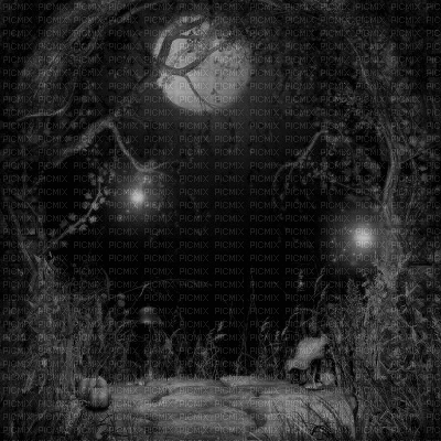 full moon background gif - Бесплатный анимированный гифка