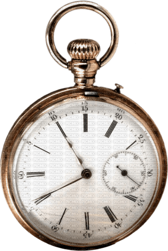 dolceluna deco scrap clock watch vintage - PNG gratuit