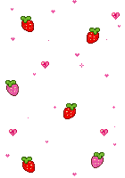 falling strawberry - Bezmaksas animēts GIF