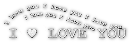 soave text deco with love valentine's day white - gratis png