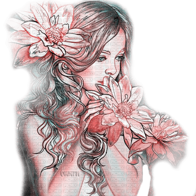 Y.A.M._Summer Art girl - Free PNG