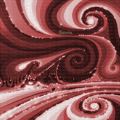 Y.A.M._Art Landscape red - Ilmainen animoitu GIF