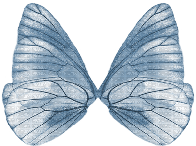 Kaz_Creations  Deco Baby Blue Wings - png grátis