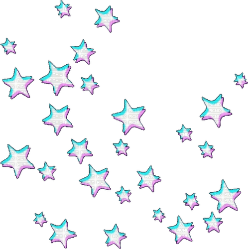 Stars glitchy ♫{By iskra.filcheva}♫ - Free PNG