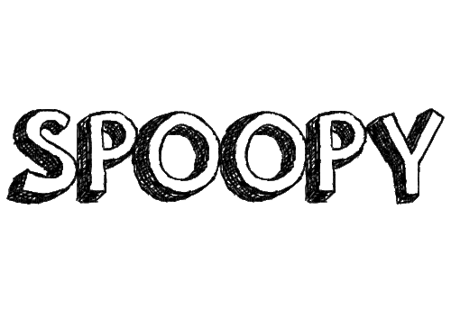 spoopy text - Nemokamas animacinis gif
