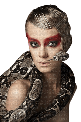 mujer y serpiente by EstrellaCristal - 無料png
