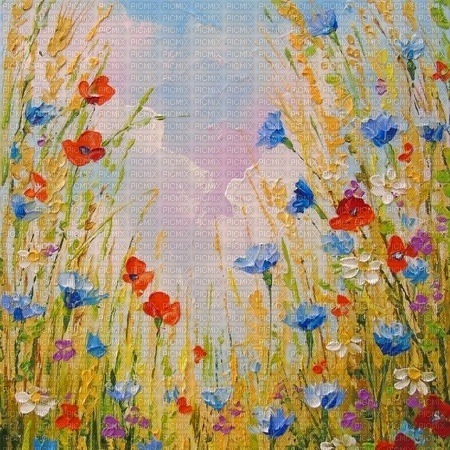 summer painting background - kostenlos png
