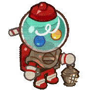 candy diver cookie laugh - GIF animate gratis