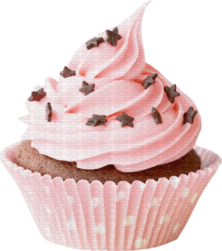 pink cupcake - png grátis