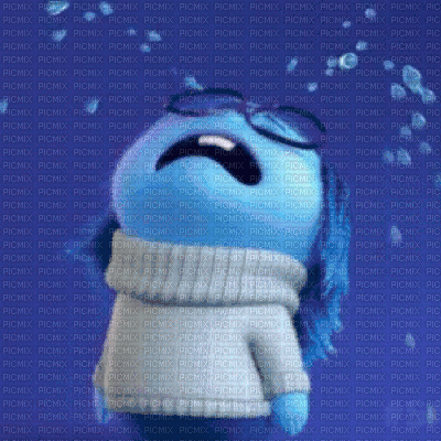 Sadness - Inside Out - 無料のアニメーション GIF