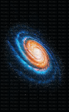 Background animated galaxy - Бесплатни анимирани ГИФ