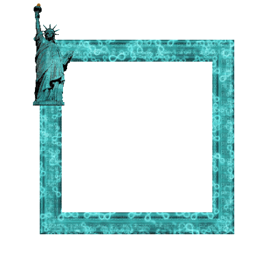 Small Teal Frame - Bezmaksas animēts GIF