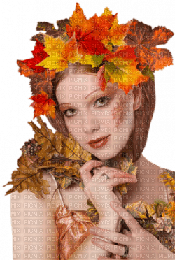 Kaz_Creations Autumn Woman Femme - besplatni png