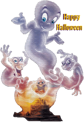 happy halloween -text - Ingyenes animált GIF