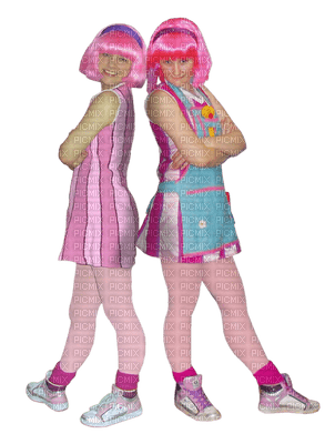 Kaz_Creations Girl Friends Lazy Town Costume - png gratuito
