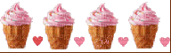 cupcake border - Ücretsiz animasyonlu GIF