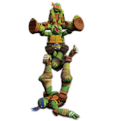 Kaz_Creations Cartoon Teenage Mutant Ninja Turtles - PNG gratuit