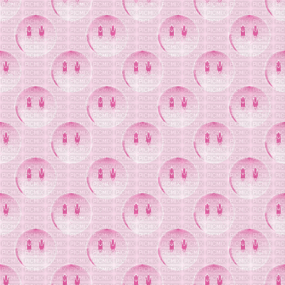 Pink Kirby Background - GIF animado grátis
