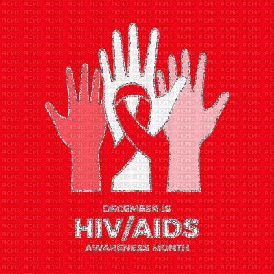 December is HIV/AIDS Awareness Month - Darmowy animowany GIF