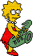 Die Simpsons - Zdarma animovaný GIF